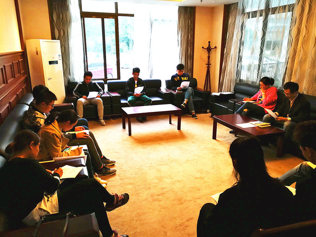 座谈会现场